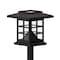 Flash Furniture Halsey Brown Lantern Style LED Solar Lights Weather Resistant Outdoor Solar Powered Lights, 8PK DN-SL106-8-BR-GG - alternate 2